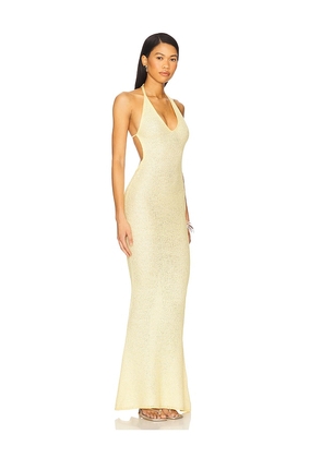 ASTA RESORT x REVOLVE Daphne Dress in Yellow. Size M. Also in L, S, XL.
