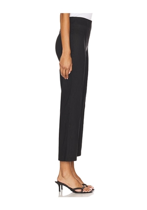 EAVES Iyla Crop Flare Pant in Black. Size M. Also in S, L, XL.