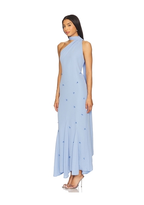 Baobab Ari Maxi Dress in Baby Blue. Size M. Also in XS, S, L, XL.