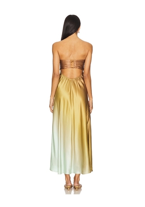 CAMI NYC Aveiro Dress in Brown,Mustard. Size M. Also in XS.