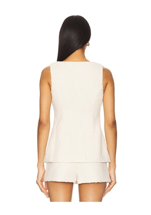 ASTR the Label Brunelle Vest in Neutral. Size S. Also in M.