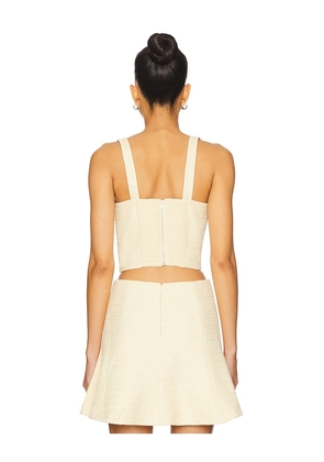 ASTR the Label Kiona Top in Lemon. Size M. Also in L.