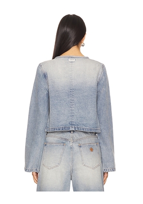 Abrand Caitlin Denim Jacket in Blue. Size S. Also in XS.