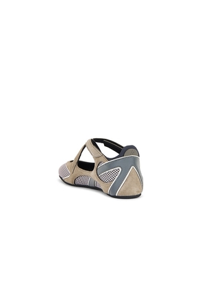 THE ATTICO Floor 01 Flat in Grey. Size 37. Also in 38, 40.