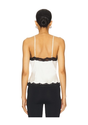 GUIZIO Blair Top in White. Size M. Also in S, XL.