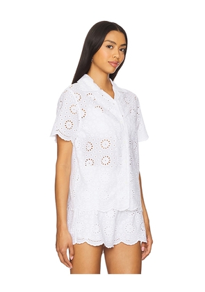 BEACH RIOT Lexie Top in White. Size L. Also in XS, S, M, XL.