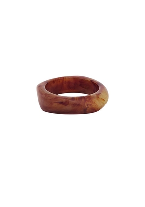 Casa Clara Luna Bangle in Brown.