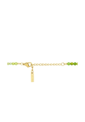 Casa Clara Lume Necklace in Green.