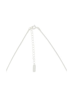 Casa Clara Maris Pendant Necklace in Metallic Silver.
