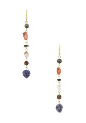 Casa Clara Lumea Earrings in Blue.