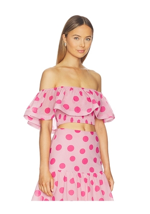 ELLIATT Sola Top in Pink. Size L. Also in S, XS, M, XL.