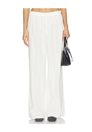 ELCE Fiora Pant in White. Size L. Also in M, S, XS.