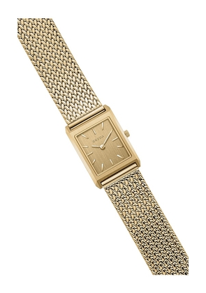 Breda Small Virgil Watch in Metallic Gold.