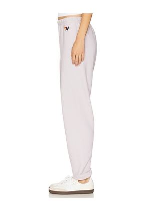Aviator Nation Sunset Patch Sweatpant in Grey. Size M. Also in L.