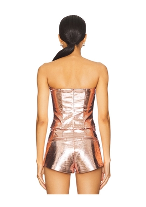 CULTNAKED Killa Bandeau Top in Pink. Size XL. Also in XXS.