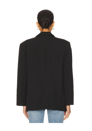 ANINE BING Quinn Blazer in Black. Size L. Also in M, XL.