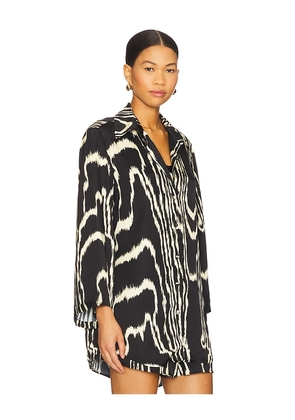Eugenia Fernandez Bonaci Shirt in Black. Size M. Also in XS, S, L, XL.