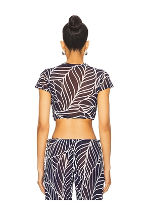DEVON WINDSOR Alder Top in Navy. Size M. Also in XS, S.