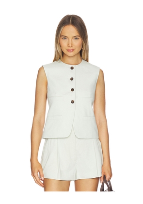 A.L.C. Georgie Vest in Mint. Size 0. Also in 2, 4, 6, 8.