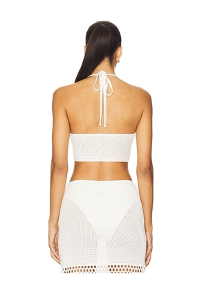DEVON WINDSOR Rammy Top in White. Size M. Also in S, L, XL.