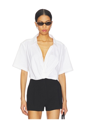 A.L.C. Lily Top in White. Size L. Also in M, S, XS.