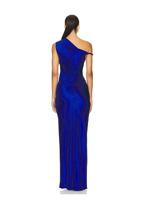 Amanda Uprichard Modesto Maxi Dress in Royal. Size M. Also in L, S, XL, XS.