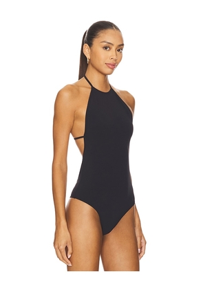 EAVES Rey Bodysuit in Black. Size M. Also in L, XL.