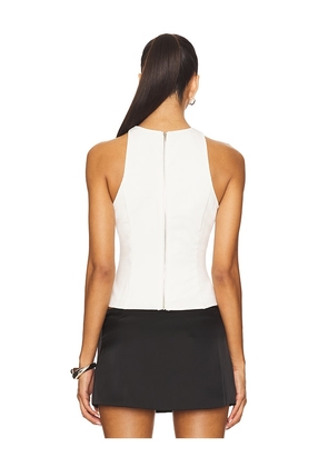 ALL THE WAYS Rania Top in White. Size M. Also in XL.