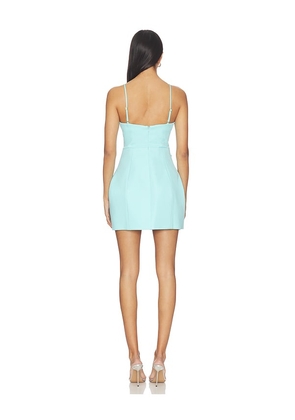 ELLIATT Stella Tulip Mini Dress in Baby Blue. Size L. Also in M.