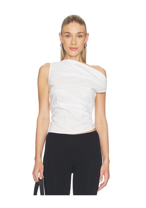 Elodie the Label Ilona Top in White. Size L. Also in M, S, XL, XS.