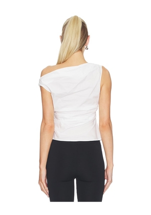 Elodie the Label Ilona Top in White. Size L. Also in S, XS, M, XL.