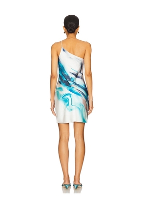 ET OCHS Nova Dress in White,Blue. Size 10. Also in 0, 8.