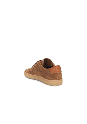 Common Projects Field Trainer in Brown. Size 37. Also in 39.