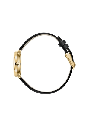 Breda Beverly Leather Watch in Metallic Gold.