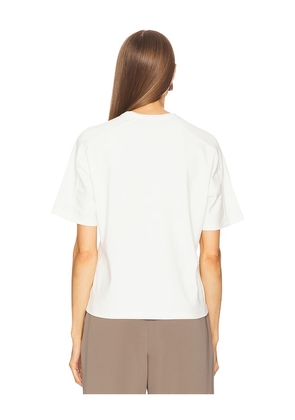 EAVES Ander Sport Tee in Ivory. Size M. Also in L, S, XL, XS.
