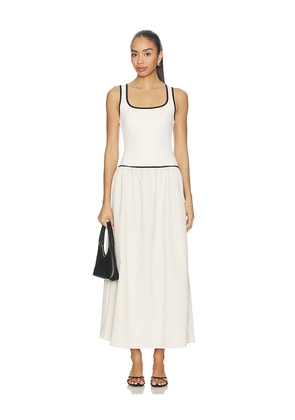 ALL THE WAYS Alicia Maxi Dress in Cream. Size L. Also in M, S, XL, XS, XXS.