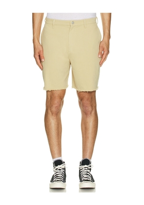 Babylon Twill Skate Shorts in Beige. Size 30. Also in 31.
