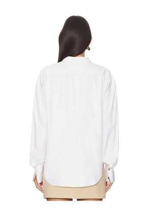 ADYELA Arc Shirt in White. Size M. Also in L.