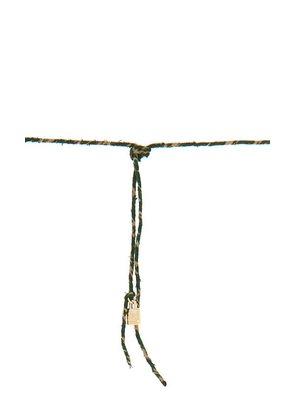DANNIJO Maligano Necklace in Brown,Green.