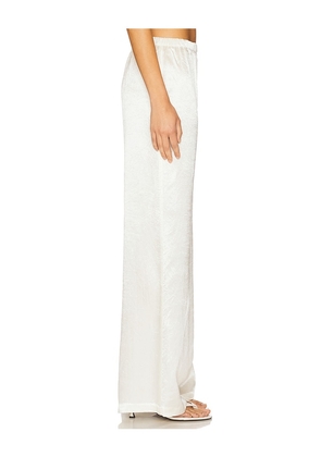 Amanda Uprichard Mariko Pant in Ivory. Size M. Also in L, S, XL.