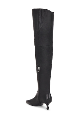 Cult Gaia Silas Over The Knee Boot in Black. Size 37.5. Also in 37, 38.5.
