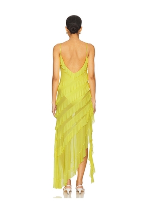AFRM Vienna Dress in Yellow. Size L. Also in XS, 2X.