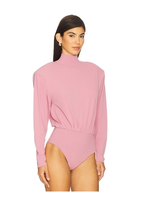 Dodiee Sarah Open Back Bodysuit in Rose. Size L. Also in M.