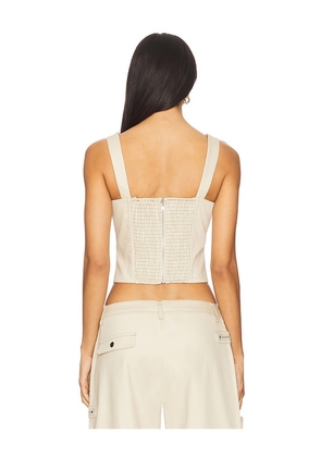 BY.DYLN Lucious Bodice in Cream. Size M. Also in XS, L.