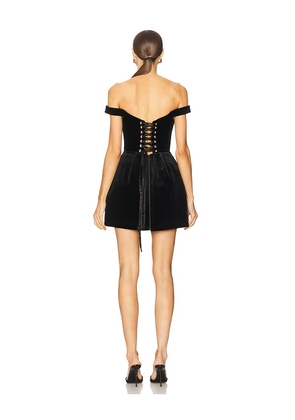 Bronx Banco Anita Off The Shoulder Mini Dress in Black. Size M. Also in S.