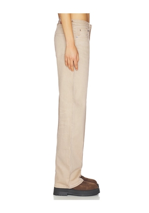 EB Denim Alida Loose Bowed Jeans in Beige. Size 23. Also in 24, 25, 26, 27, 28, 29, 30, 31.