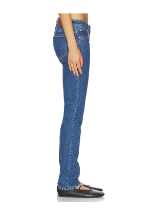 EB Denim Moss Mid Rise Skinny Jeans in Blue. Size 23. Also in 24, 25, 26, 27, 28, 29.
