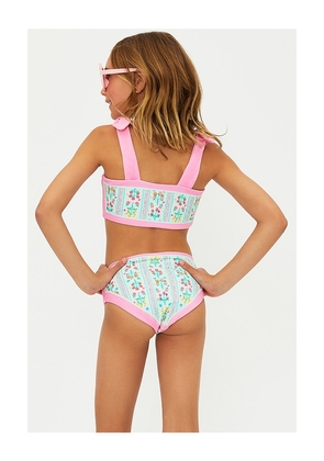 BEACH RIOT Little Stella Set in Pink, Baby Blue. Size 2. Also in 3/4, 5/6.