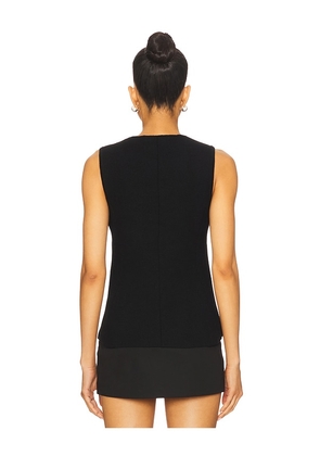 ASTR the Label Jayce Sweater Vest in Black. Size S. Also in L, M, XL.