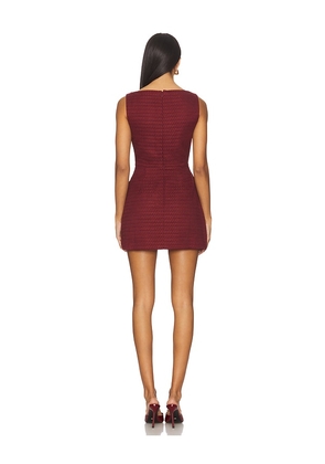 Amanda Uprichard Banco Dress in Red. Size M. Also in L, S, XS.